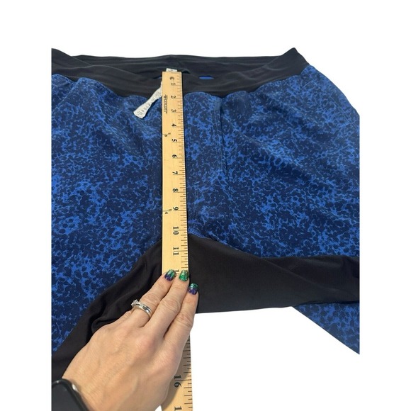 Lululemon Men's Sz Large Assert Short 9" Cannonball Harbor Blue Deep Navy #WX1-5 - Picture 4 of 11